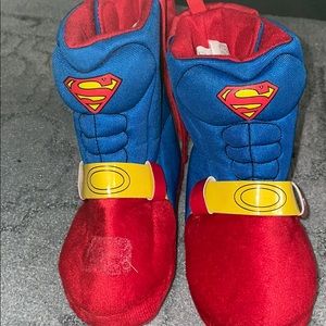 Supeman slippers!!